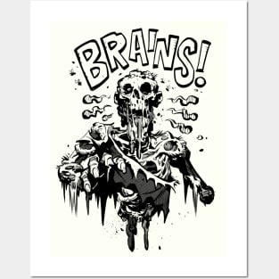 BRAINS! Posters and Art